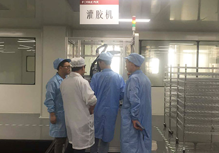 國(guó)內(nèi)某知名廚電生產(chǎn)企業(yè)控制器灌膠
